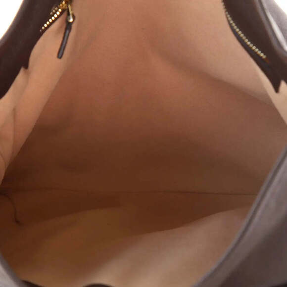 Gucci 1955 Morsetto Large Leather Horsebit Drawstring Brown Bucket - Picture 5 of 5